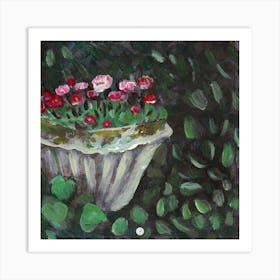 Welldales In A Flowerbed Art Print