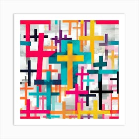 Cross Wall Art Art Print