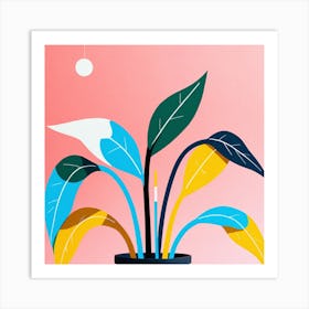 Plant In A Pot 8 Art Print