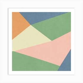 Geometric Composition 48 2 Art Print