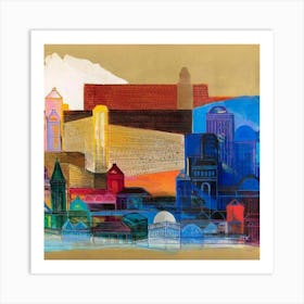 Israeli City Art Print