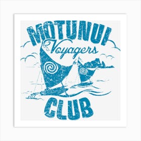 Motunui Voyagers Club Art Print