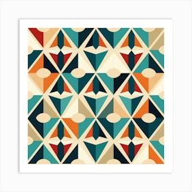 Geometric Pattern 6 Art Print