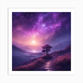 Lone Tree Art Print