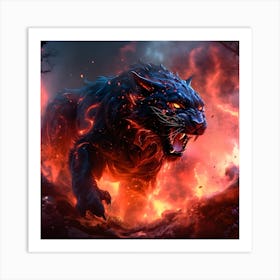 Black Panther 1 Art Print