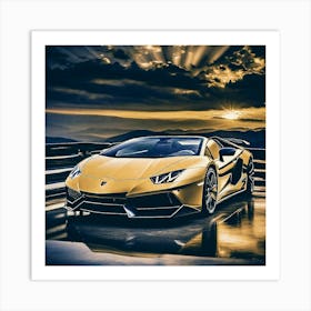 Lamborghini 16 Art Print