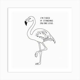 Flamingo Art Print