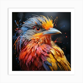 Colorful Bird 5 Art Print