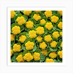 Yellow Carnations 1 Art Print