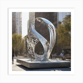 Abstract Sculpture Art Print