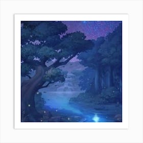 Fairy Forest Art Print