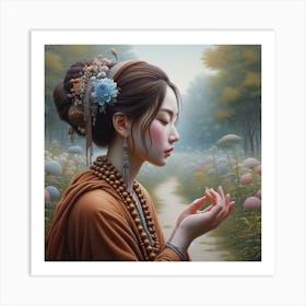 Chinese Woman Art Print