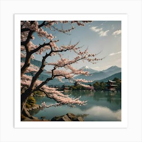 Cherry Blossoms Art Print