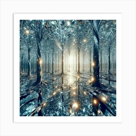 Ethereal Forest Art Print