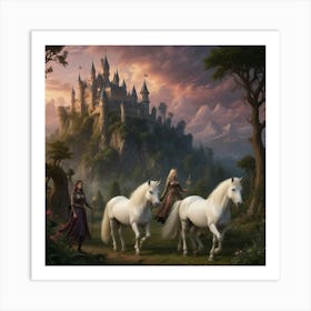 Fairytale Castle Art Print