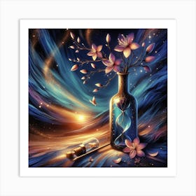 Time In A Bottle Art Print