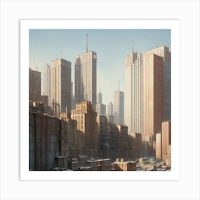 Cityscape Art Print