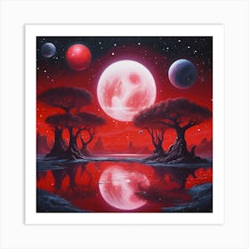 Red Planet Art Print