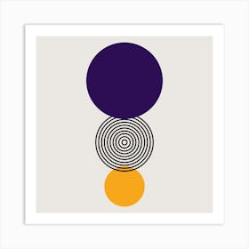 'Three Circles' Art Print