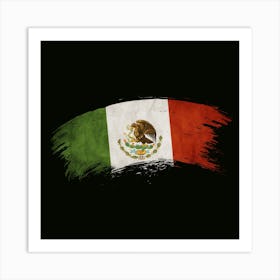 Flag Mexico Country National Art Print