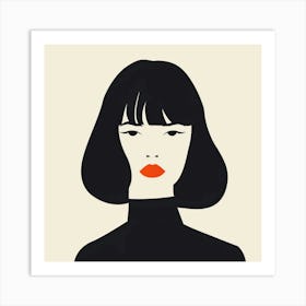 Asian Woman 20 Art Print