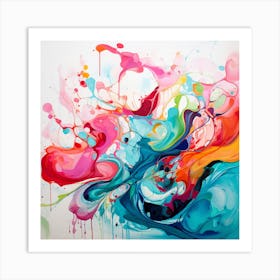 Abstract Painting 1 Art Print