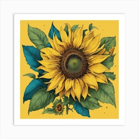 Sunflower Art Print