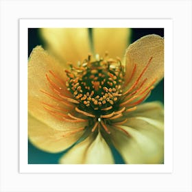 Yellow Flower Poster