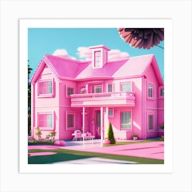 Barbie Dream House (206) Art Print