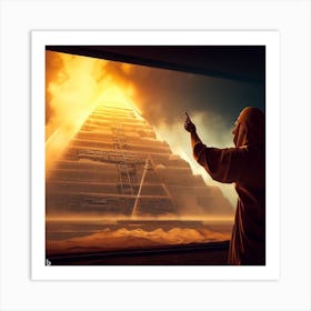 Pyramid Of Giza 1 Art Print