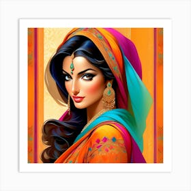 Exotic Beauty Artwork 214 Art Print