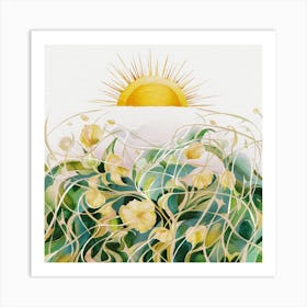 Sunflowers Art Print