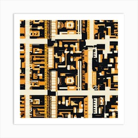 Office flat art, 246 Art Print