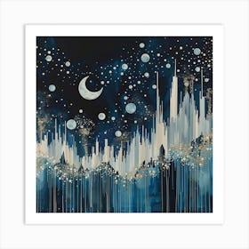 Night In The City 17 Art Print