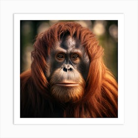 Orangutan Art Print