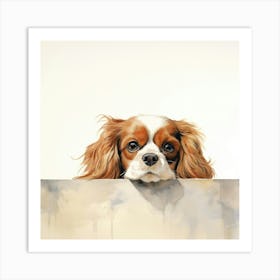 King Charles Spaniel 2 Art Print