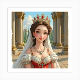 Young Queen 7 Art Print