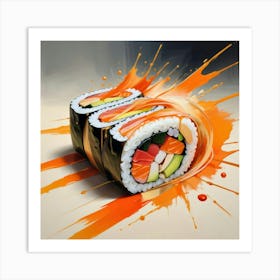 Sushi Art 4 Art Print