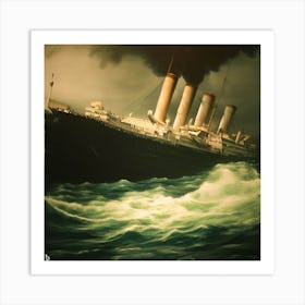 Titanic Art Print