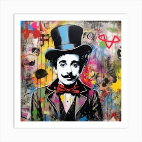 Graffiti Of A Genius 4 Art Print