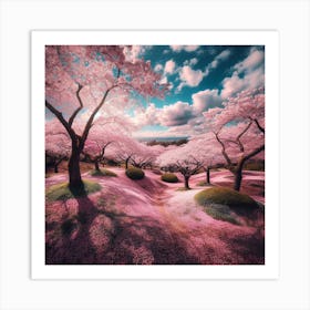 Cherry Blossoms 3 Art Print