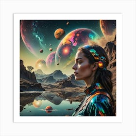 Out of this world Art Print