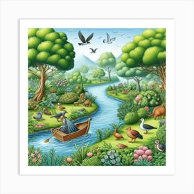 Fairytale Forest Art Print