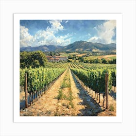 Winery 10 Art Print