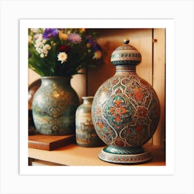 Georgian Vases 1 Art Print