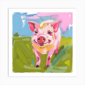 Yorkshire Pig 01 Art Print