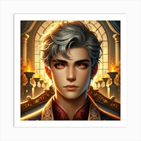 Lucian Ashheart Portrait Updated Art Print