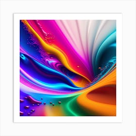 Abstract Painting 9 Art Print