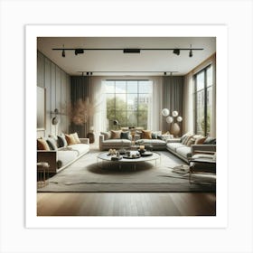 Modern Living Room 47 Art Print