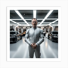 Futuristic Man 198 Art Print